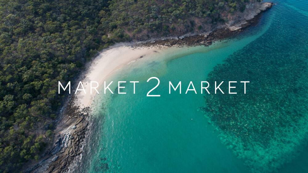 Aerial View of Beach and Reef in the Keppel Region