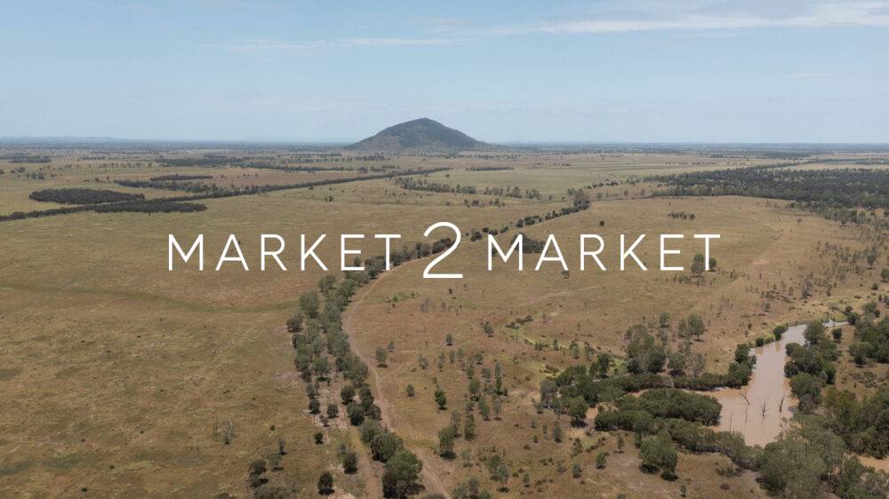 Aerial view of semi-arid pastoral or grazing landscape in rural Central Australia