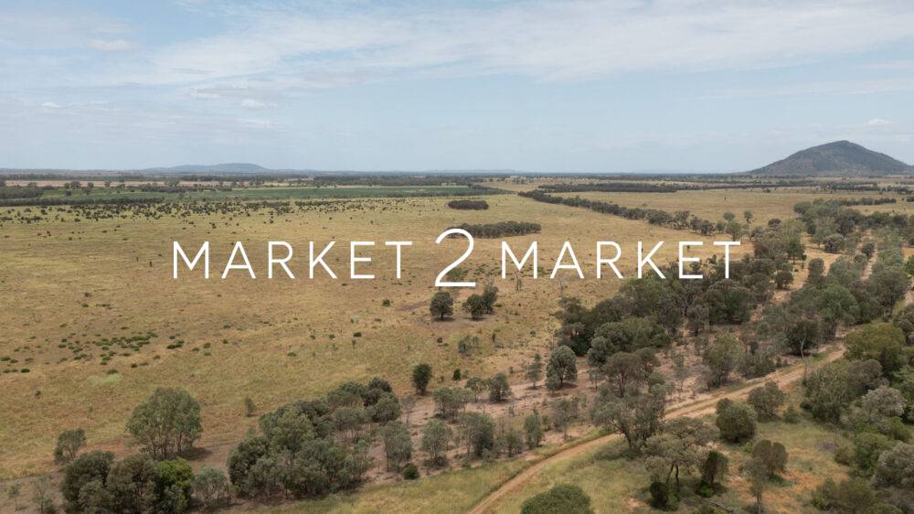 Aerial view of semi-arid pastoral or grazing landscape in rural Central Australia