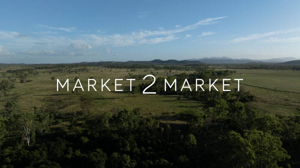 Aerial View over Countryside, Central Queensland