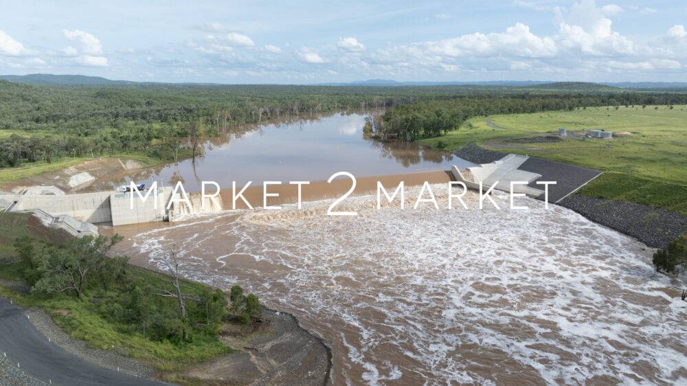 Aerial View of River in Central Queensland