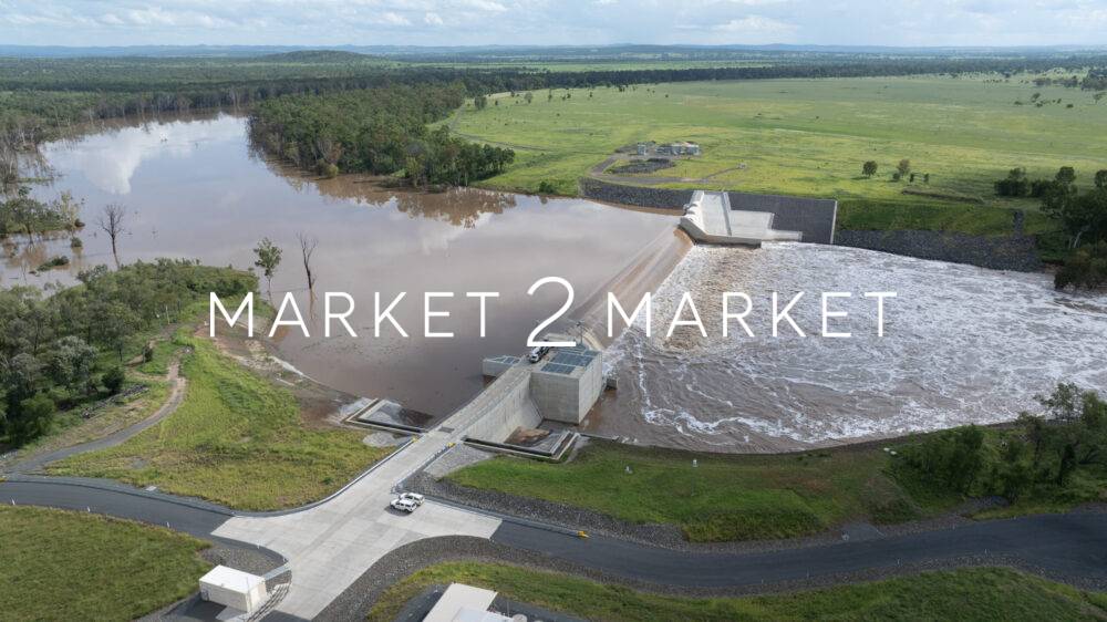 Aerial View of River in Central Queensland