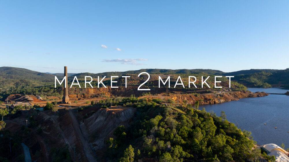 Aerial View of Mt Morgan Mine, Central Queensland