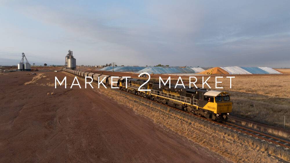 Freight Train in Central Queensland
