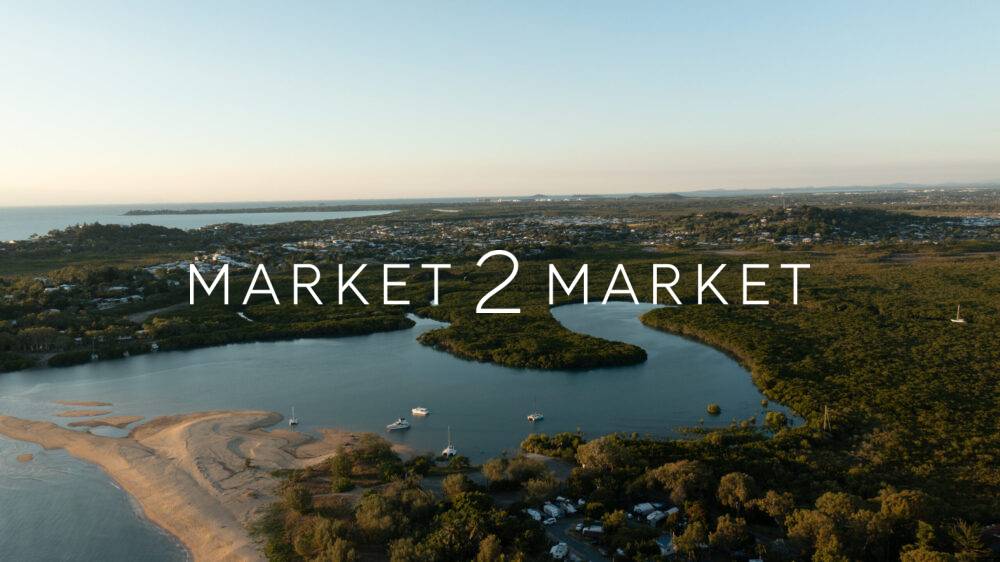 Aerial View over Sunset Bay and Dolphin Heads, Mackay