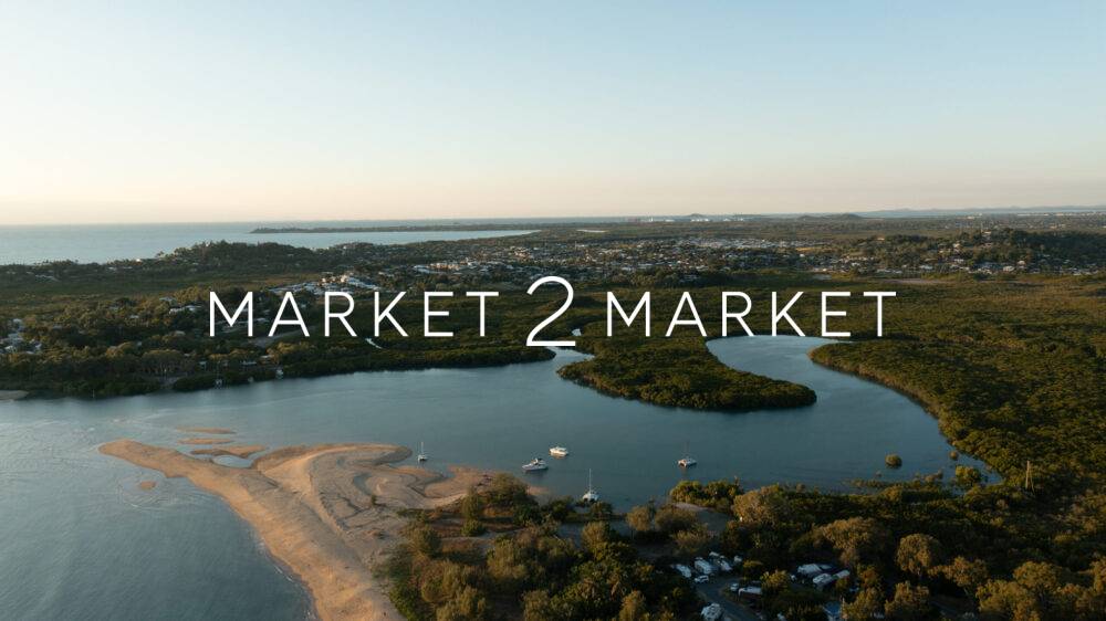 Aerial View over Sunset Bay and Dolphin Heads, Mackay